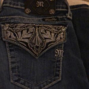 Miss Me boot cut jeans. P1406